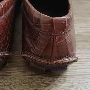 Prada | Shoes | Prada Milano Brown Leather Croc Crocodile  display picture 2